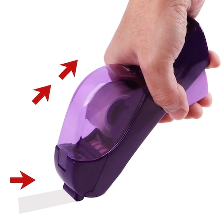 Tape Disp-Handheld-Purple